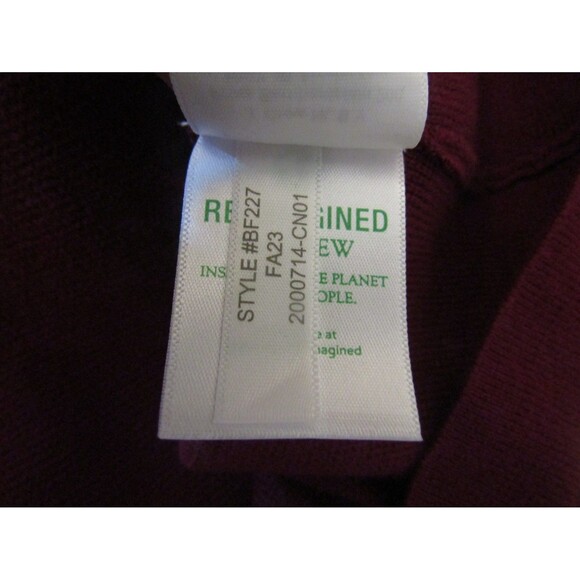 J.Crew Cecile Sweater Blazer Burgundy Knit Jacket Women’s 2X Work Office - Picture 8 of 8